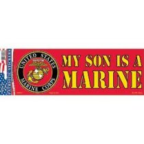 F -″MY SON IS A MARINE″ BUMPER STICKER