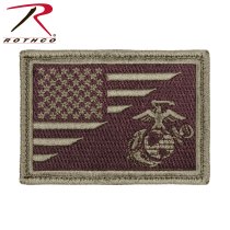 US Flag / USMC Globe and Anchor Patch