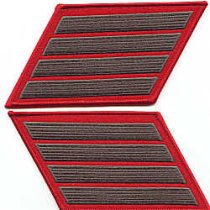 4th Enlisted Service Stripes Alphas