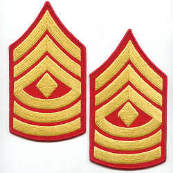 H First Sergeant (1ST Sgt) Dress Blues Chevrons