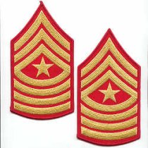 J Sergeant Major (Sgt Maj) Dress Blues Chevrons