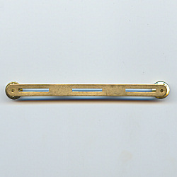 C - 3 Ribbons - Triple Brass Bar