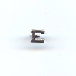 Silver "E"