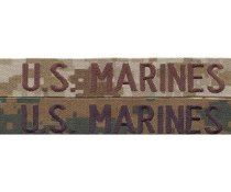 ″U.S. Marines″ Tapes (Sew-on)