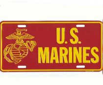 US Marines License Plate