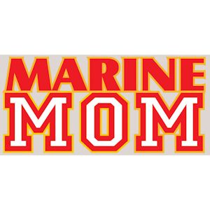 O - MARINE MOM DECAL