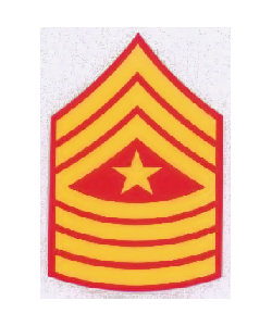 E9 - USMC SGT MAJ Decal