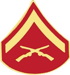 B. L/CPL (LANCE CORPORAL) RANK PIN