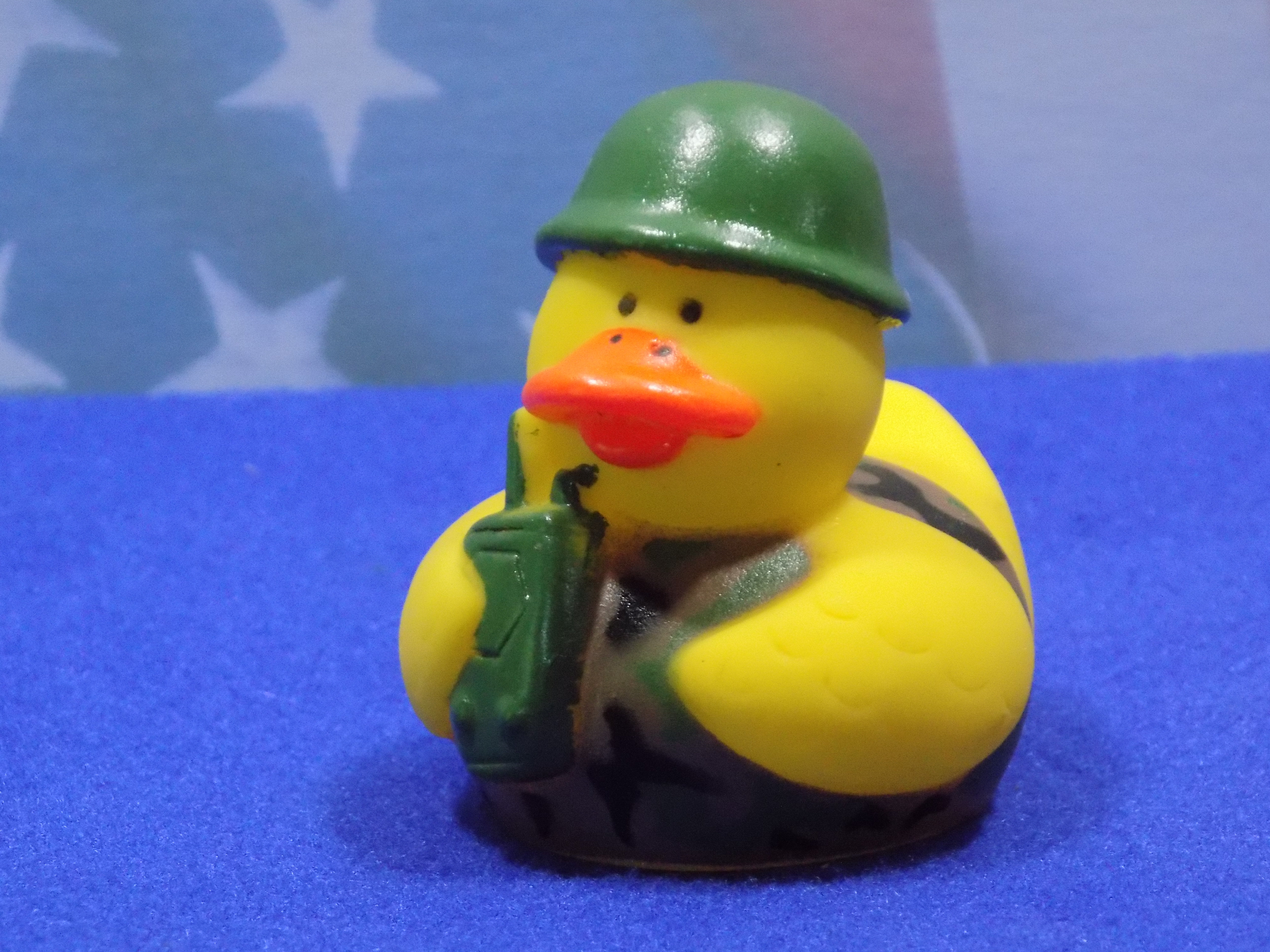 RUBBER DUCK with WALKIE TALKIE