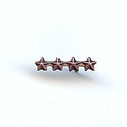 Bronze Star Cluster 3/16" 4