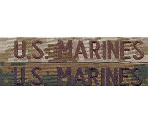 \"U.S. Marines\" Tapes (Sew-on)